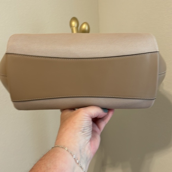 Coach Badge Jacquard Elise Satchel with Convertible Straps NWT - Picture 6 of 16